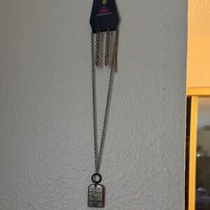 Paparazzi Inspirational Silver Jewelry Set